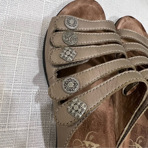 Dansko Janie Sandals Bronze Metallic Leather Women’s Comfort Shoes US Size 6 - Picture 4 of 8